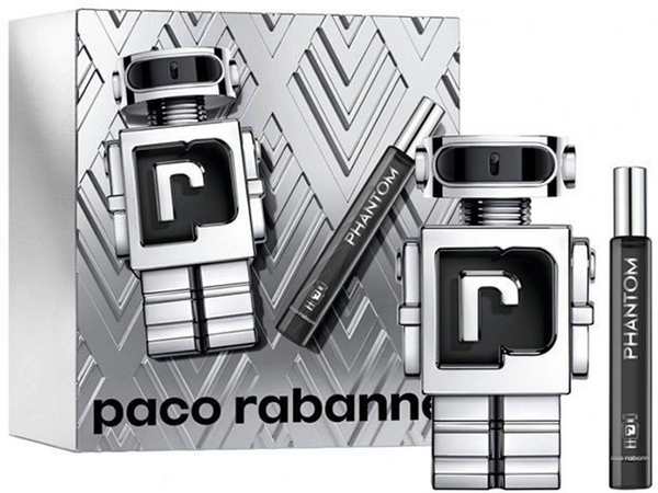 Paco Rabanne Phantom Woda Toaletowa 100ml EDT Woda Toaletowa 20ml EDT Zestaw dla Mężczyzn 1 Sztuka