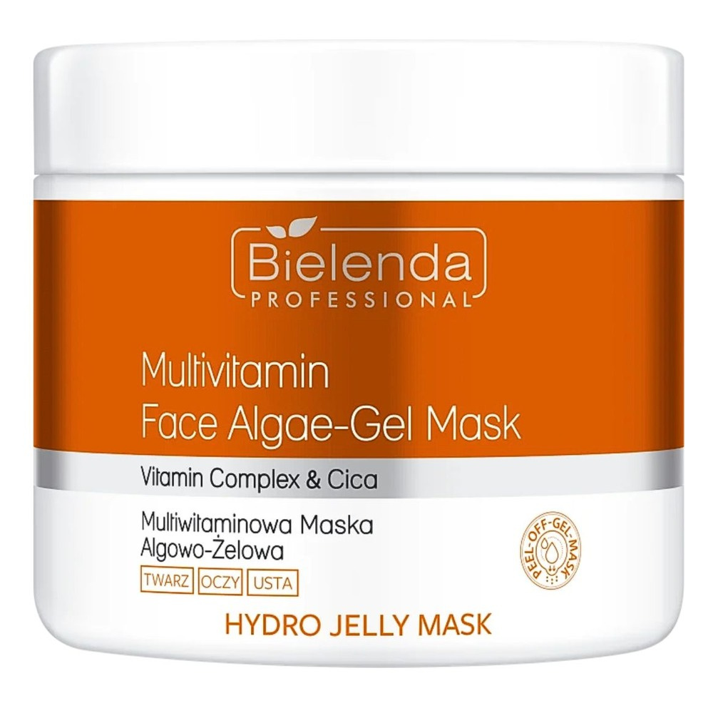 Bielenda Professional Hydro Jelly Brightening Face Algae-Gel Mask with Multivitamins 190g
