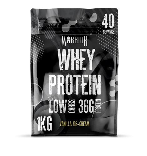 Warrior Whey Protein, Vanilla Ice Cream - 1000g