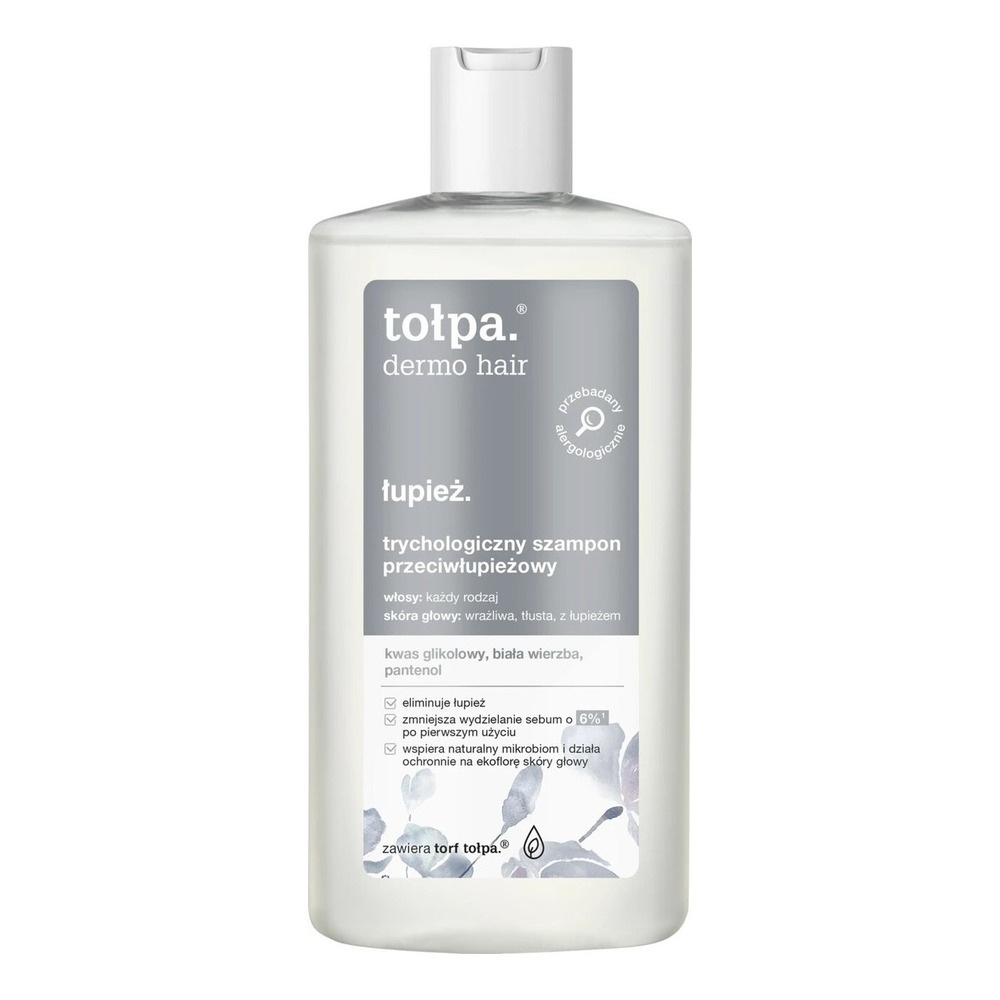 Tolpa Dermo Hair Trychologiczny Szampon Przeciwłupieżowy 250ml