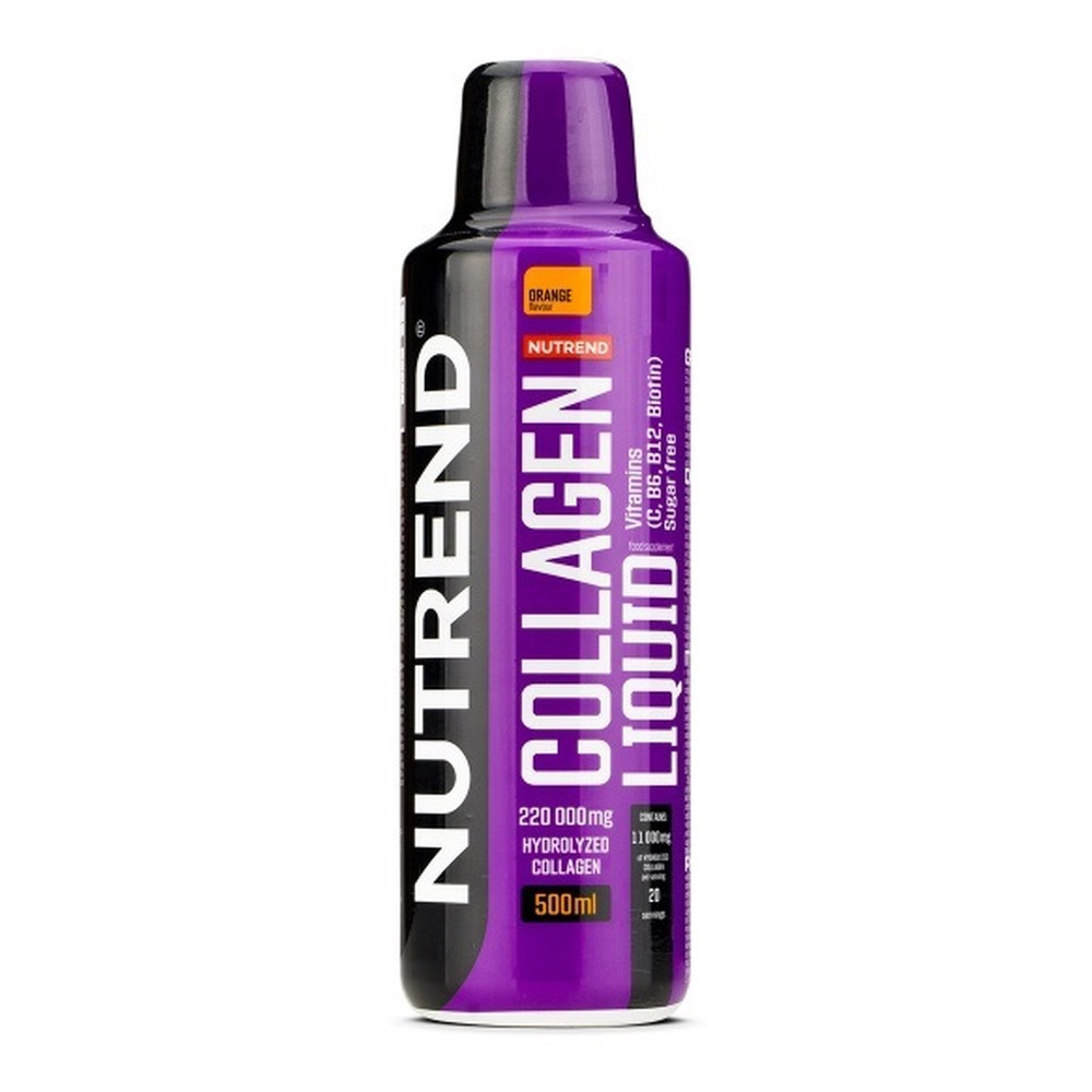 Nutrend Collagen Liquid Orange Płynny Kolagen na Skórę i Stawy 500ml