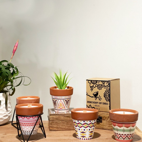 Agnes + Cat Herb Garden Candles - Lavender