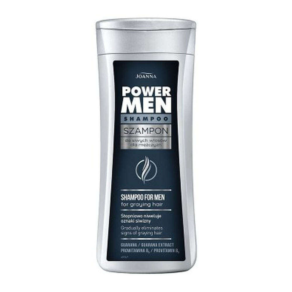 Joanna Power Men Szampon Niwelujący Siwiznę dla Mężczyzn 200ml