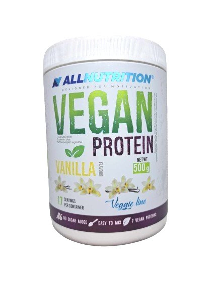 Allnutrition Vegan Protein Vanilla 500g