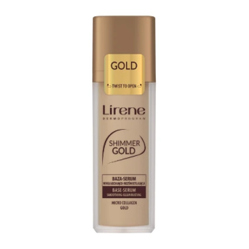 Lirene Uk Shimmer Gold Wygładzająco-Rozświetlająca Baza-Serum 30ml
