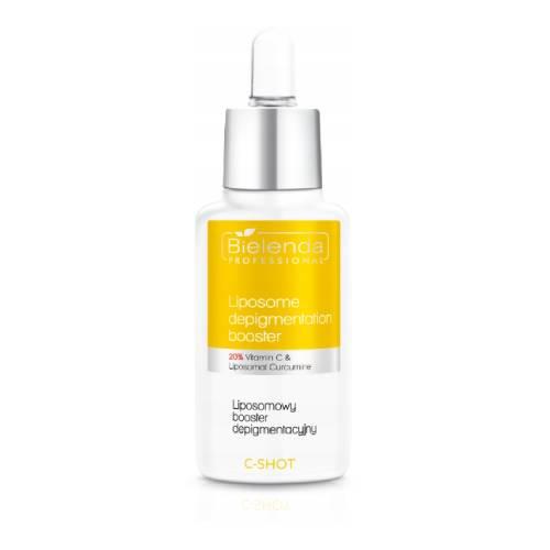 Bielenda Professional C-Shot Liposomal Depigmentation Booster 20% Vitamin C and Liposomal Curcumin for Mature Skin 30ml