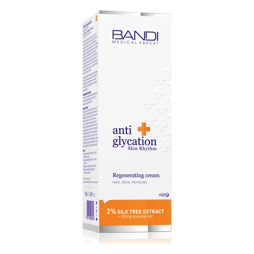 Bandi Anti Glycation Regenerating Cream Face Neck Neckline for Tired Skin at Night 50ml