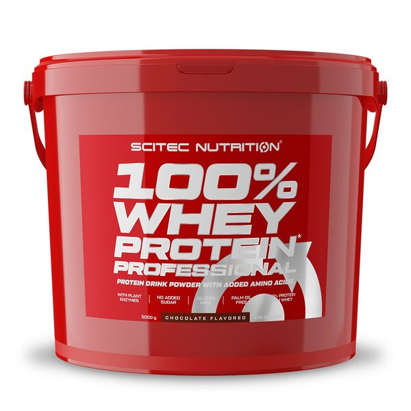 SciTec 100% Whey Protein Professional, Chocolate Cookies & Cream - 5000g