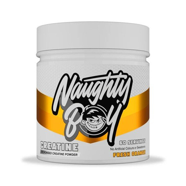 Naughty Boy Creatine Flavoured Micronised Powder to Increase Endurance and Strength 300g