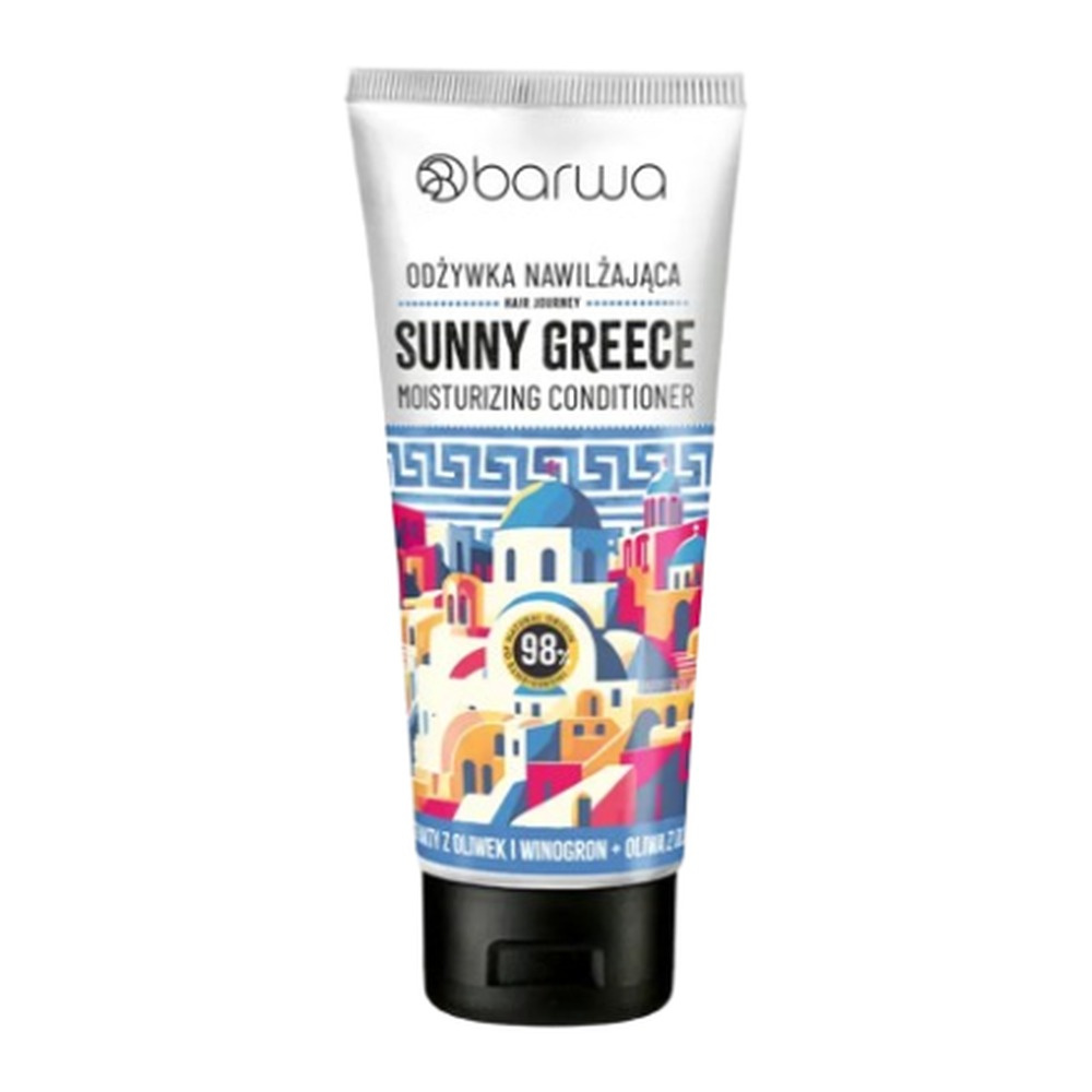 Barwa Hair Journey Sunny Greece Nawilżająca Odżywka dla Włosów Przesuszonych i Łamliwych 200ml