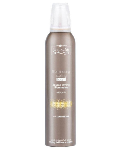 Hair Company Professional IllumInating Medium-Fixing Hair Styling Foam 250ml