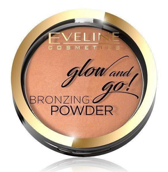 Eveline Glow and Go Puder Brązujący Nr 02 Jamaica Bay 8,5g