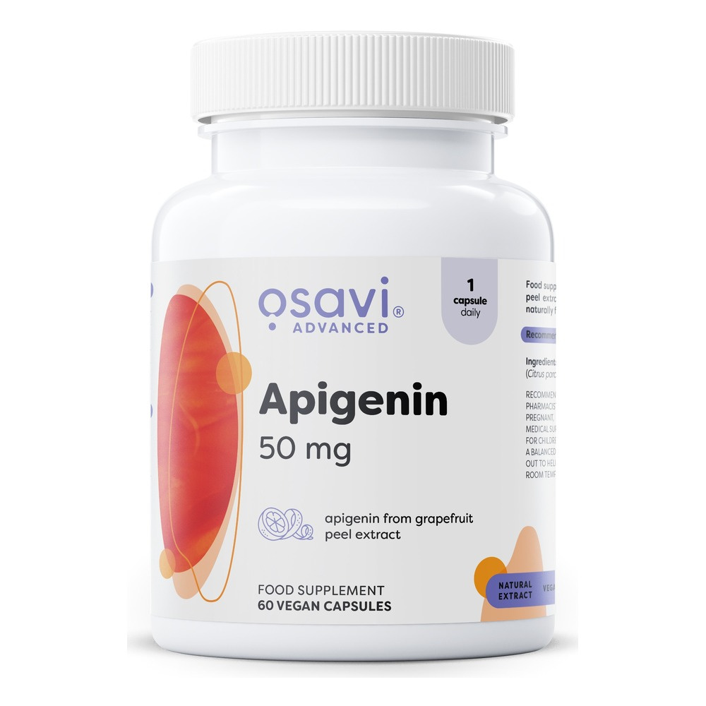 Osavi Apigenin 50mg Ekstrakt ze Skórki Grejpfruta 60 Kapsułek