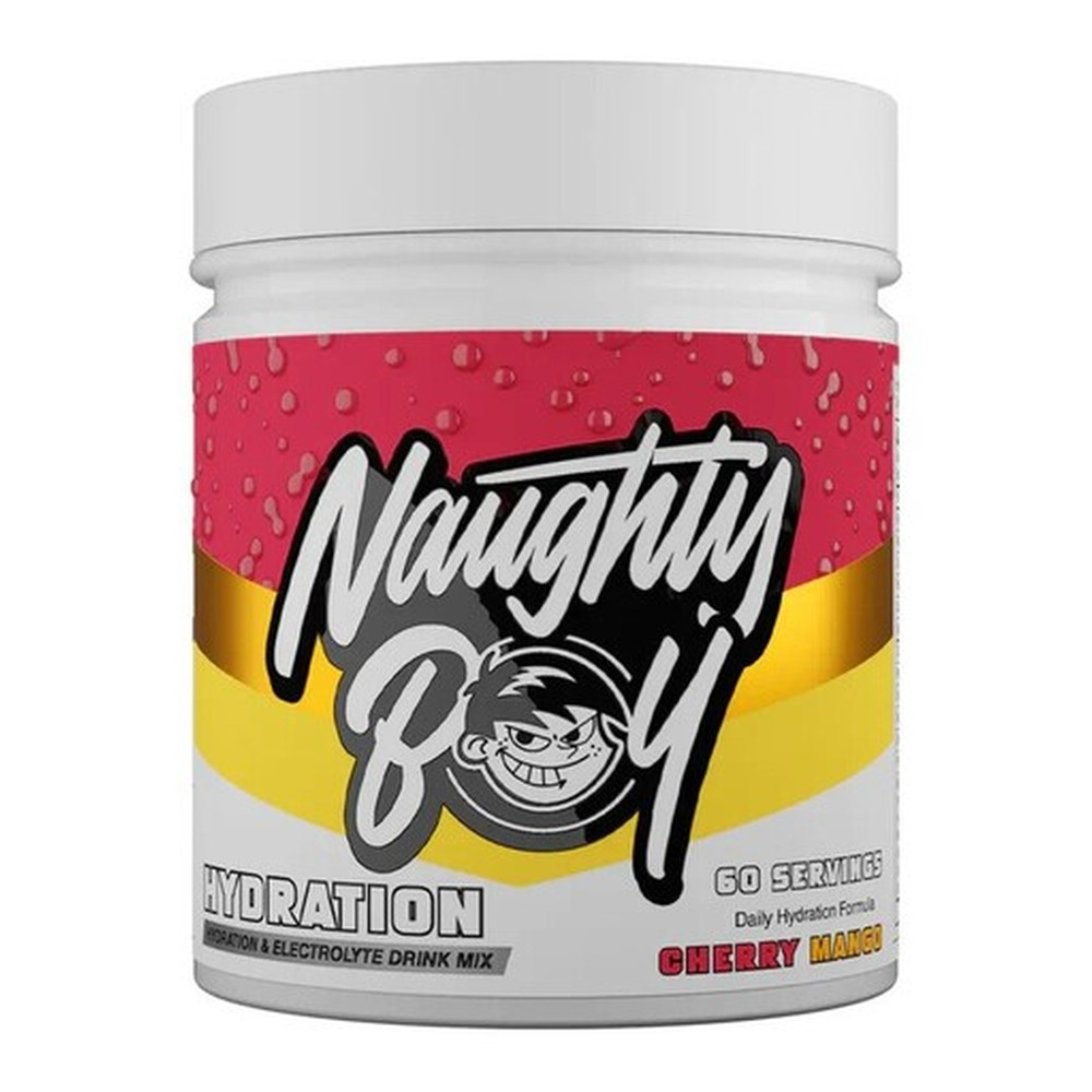 Naughty Boy Hydration Wiśnia Mango Napój Elektrolitowy dla Nawodnienia 510g