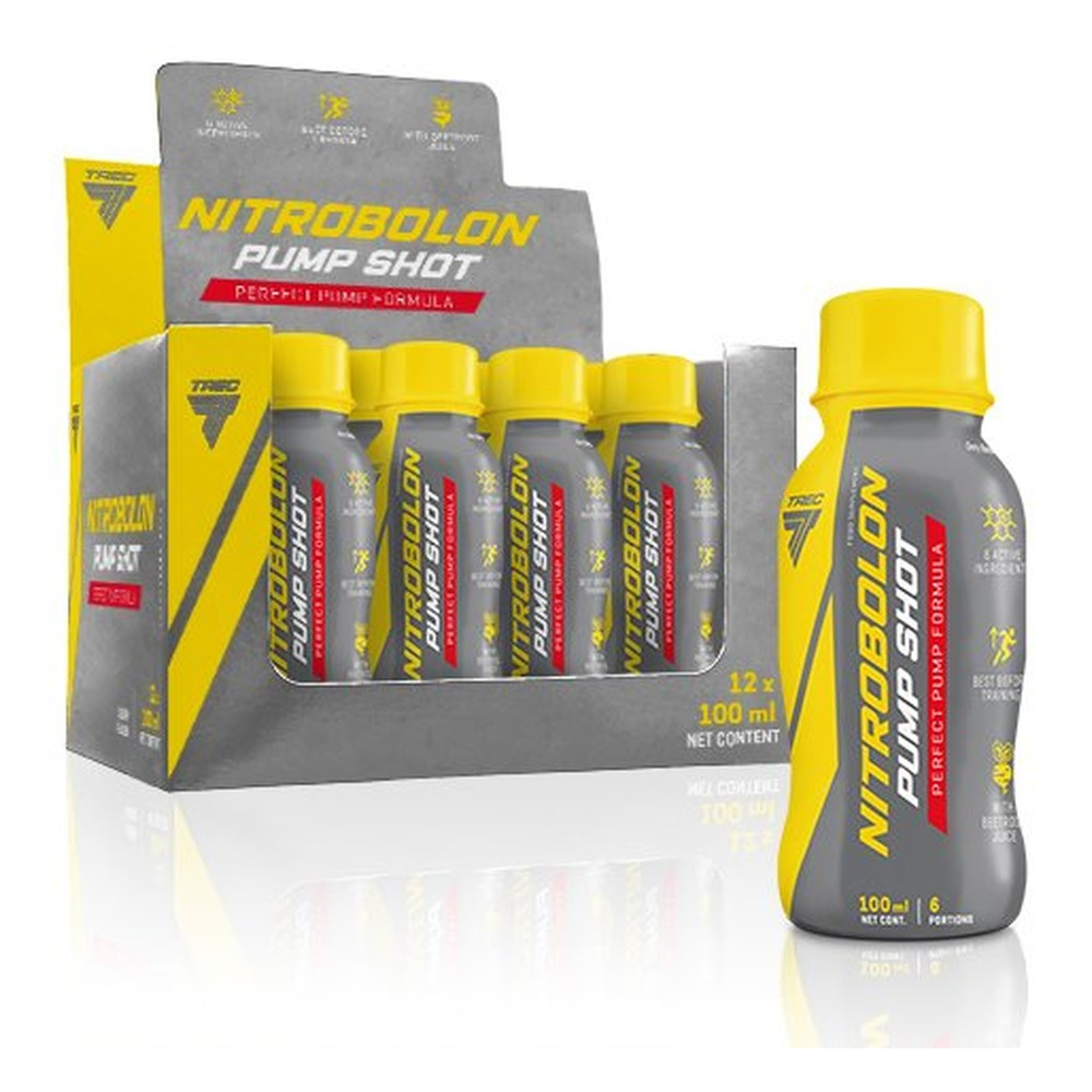 NitroBolon Pump Shot, Cherry - 12 x 100 ml.