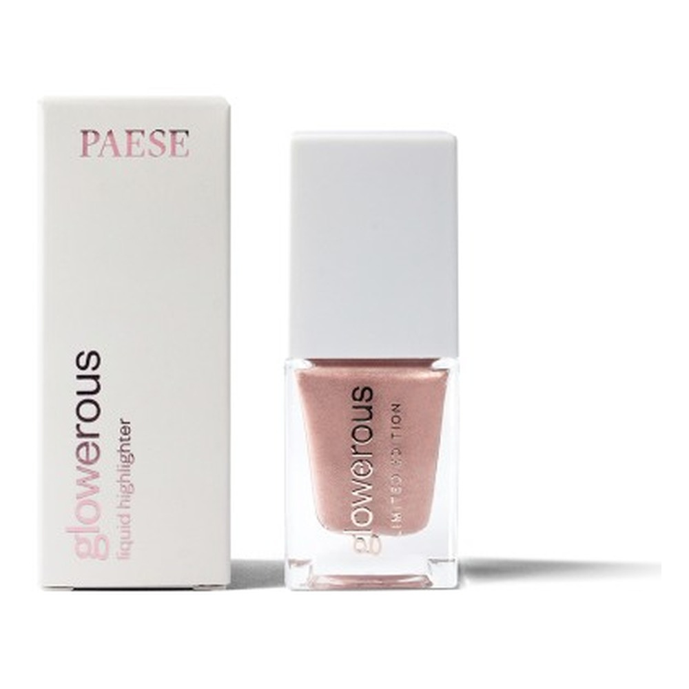 Paese Glowerous Płynny Rozświetlacz Sparkle Rose 16ml