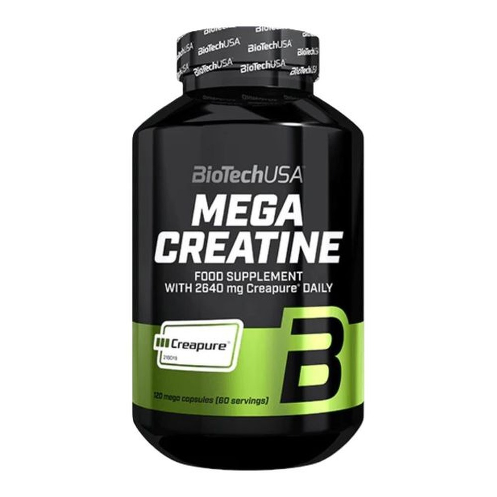 BioTechUSA Mega Creatine in Capsules for Athletes 120 Mega Caps