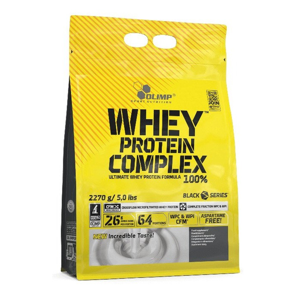 Olimp Nutrition Whey Protein Complex 100% Protein Powder for Sports People in a Blueberry Flavour 2270g
