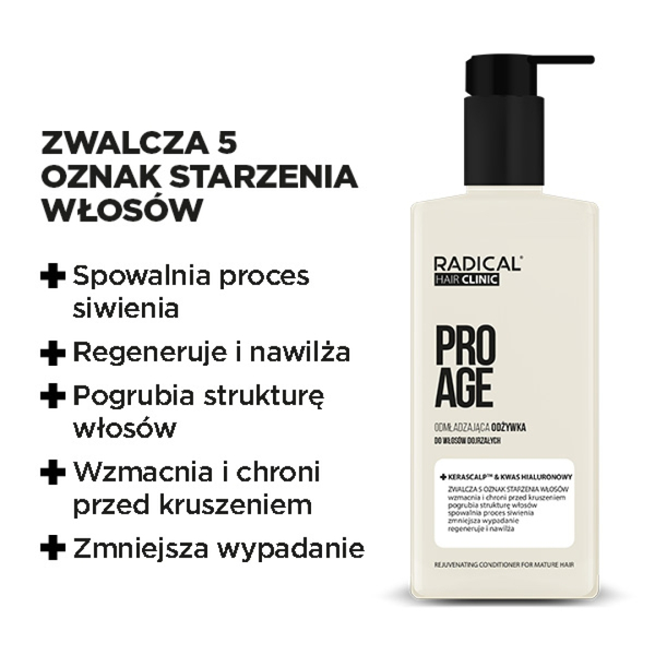 Farmona Radical Hair Clinic Pro Age Rejuvenating Conditioner for Mature Hair 200ml