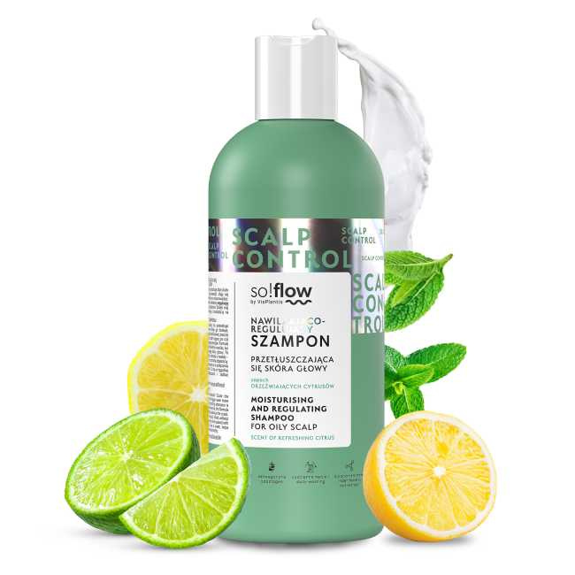 So!Flow Scalp Control Moisturizing and Regulating Scalp Shampoo 400ml