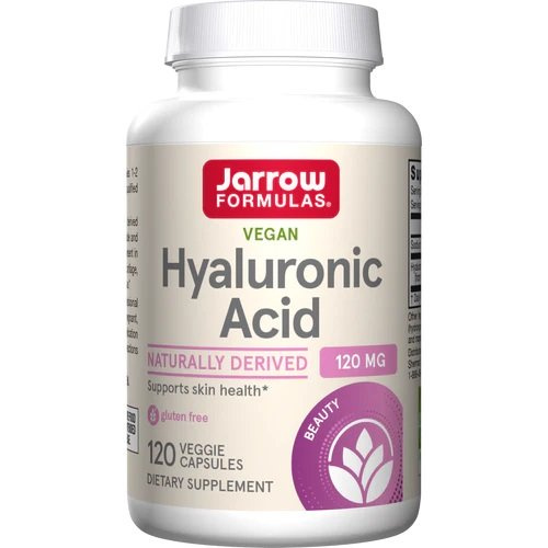 Jarrow Formulas Hyaluronic Acid 120mg for Skin and Joint Health 120 Vcaps