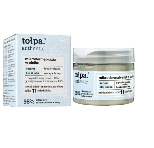 Tolpa Authentic Microdermabrasion Exfoliating Face Treatment 65 g