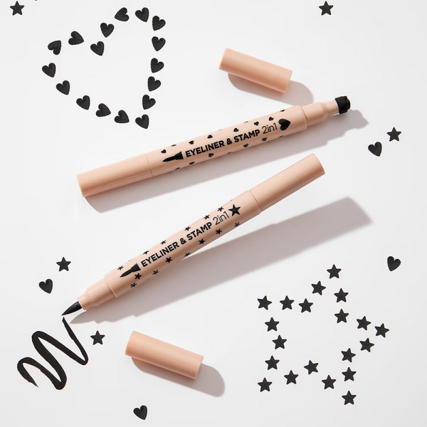 Eveline Eyeliner & Stamp 2w1 Eyeliner ze Stemplem 1 Sztuka