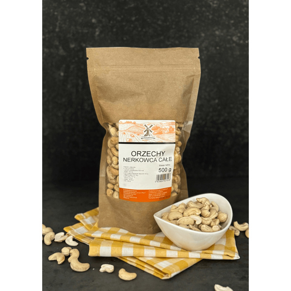 Młyn Kopytowa Cashew Nuts Whole 500g