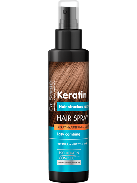Dr. Sante Keratin Hair Spray for Dull and Brittle Hair 150ml
