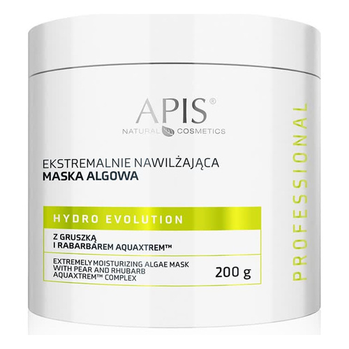 Apis Professional Hydro Evolution Extremely Moisturizing Algae Mask with Pear and Rhubarb Aquaxtrem™ for Dehydrated Skin 200g