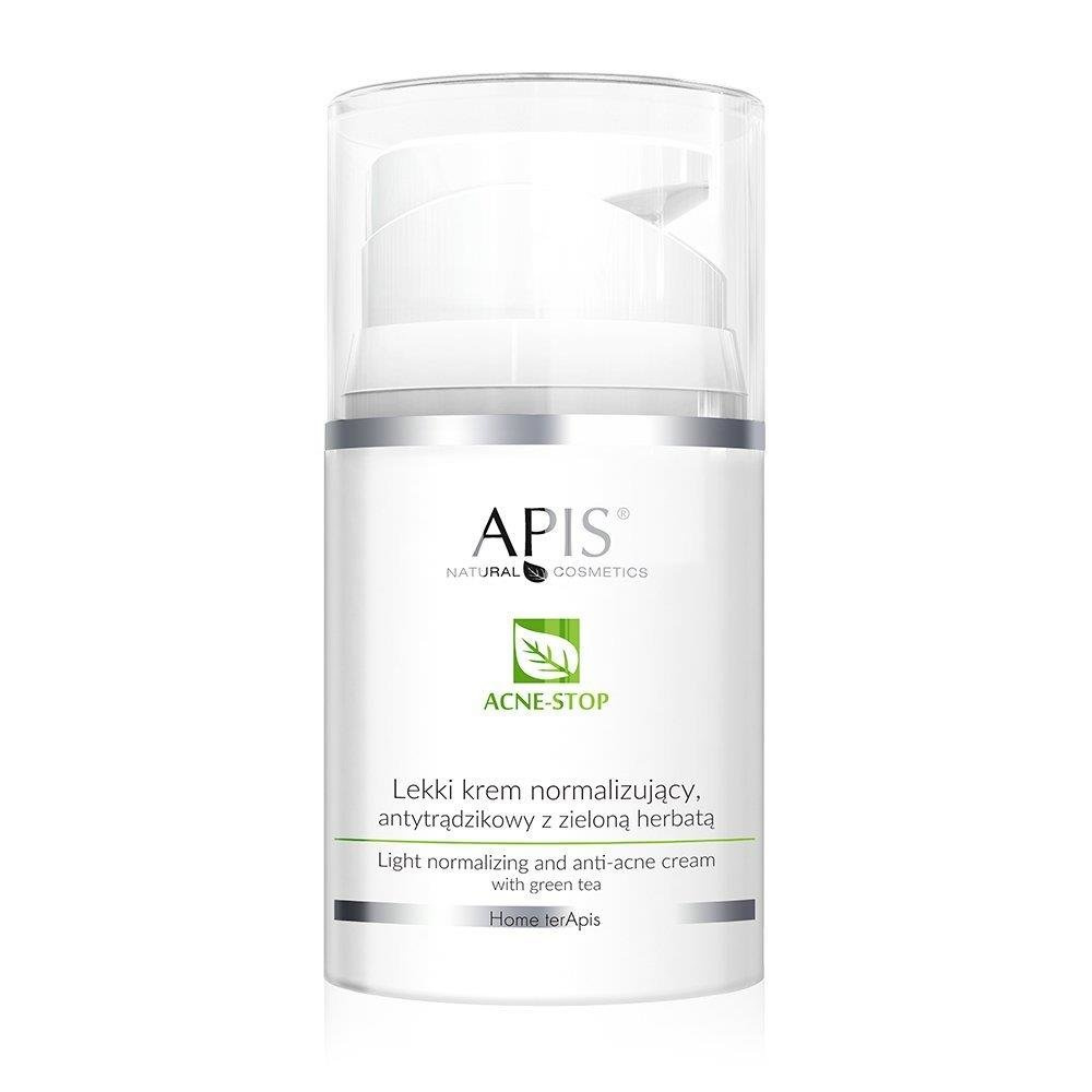 Apis Home Acne Stop Light Normalizing and Anti-Acne Cream with Green Tea 50ml