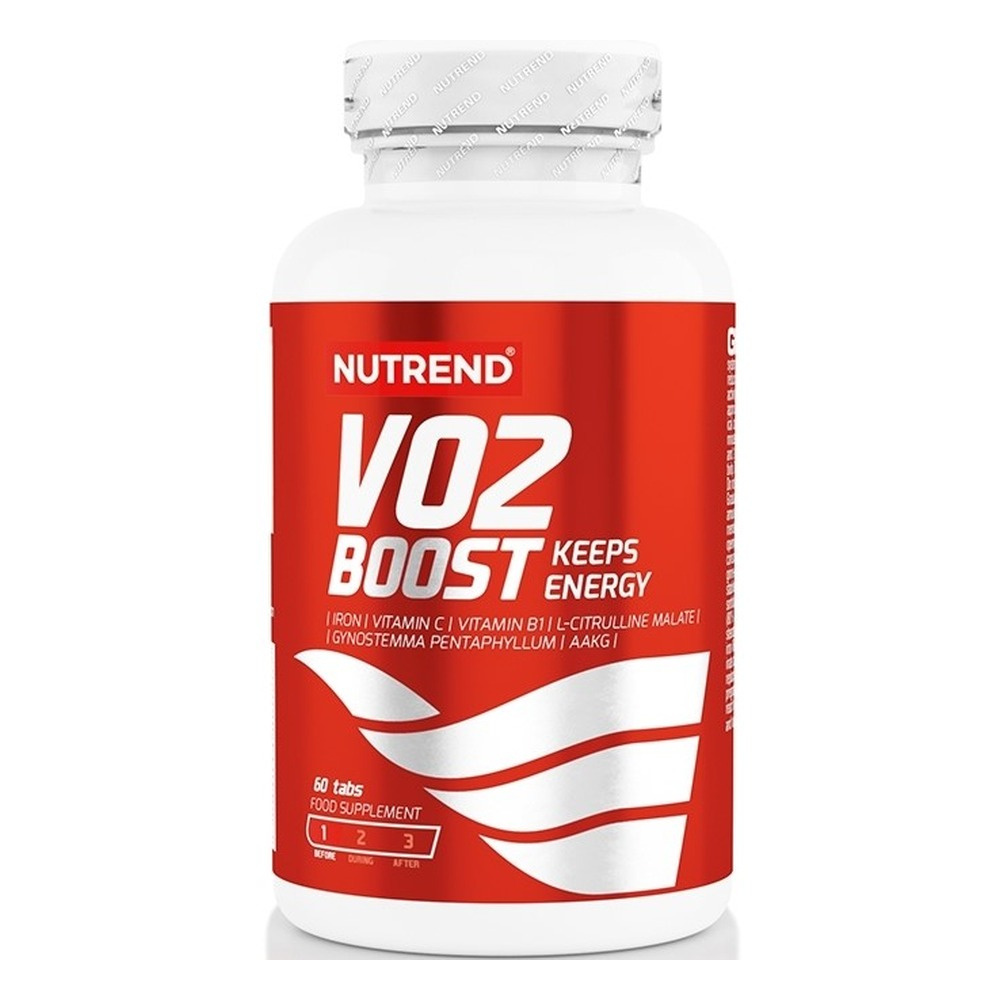 Nutrend VO2 Boost Suplement na Wydolność i Zwiększenie Pułapu Tlenowego dla Sportowców 60 Tabletek
