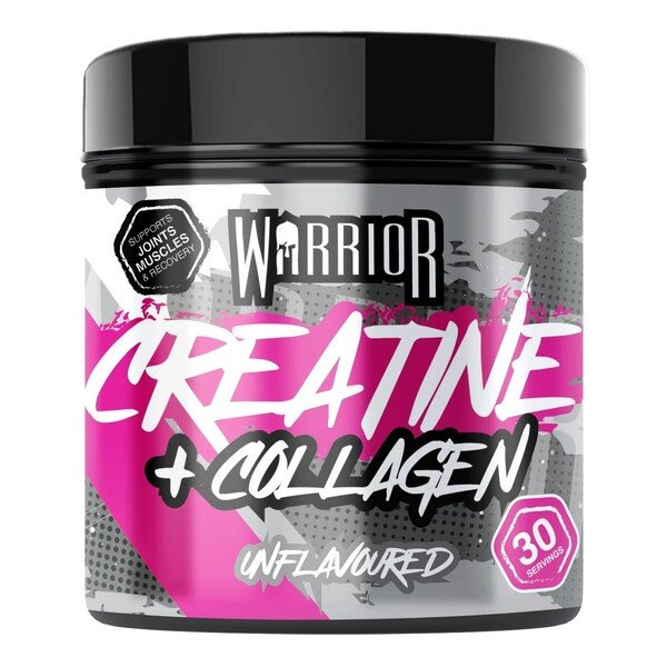 Warrior Creatine + Collagen, Unflavoured - 270g