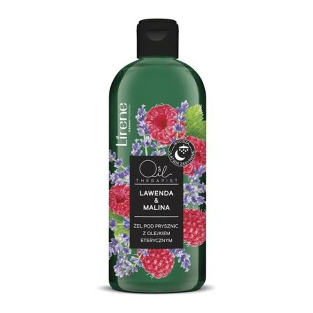 Lirene Oil Therapist Lawenda & Malina Żel pod Prysznic z Olejkiem Eterycznym 400ml