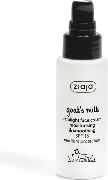 Ziaja Goat Milk Ultralight Anti-age Moisturizing and Energizing Cream SPF15 50ml