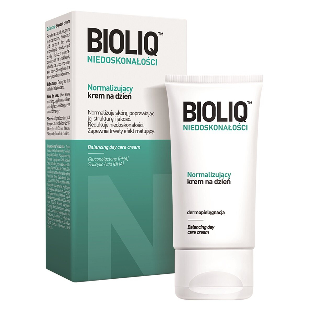 Bioliq Specialist Detoksykacyjny Normalizujący Krem na Trądzik na Dzień 30ml