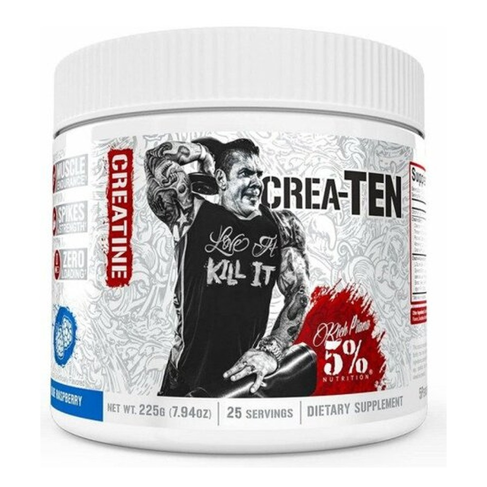 5% Nutrition Crea-TEN Legendary Series Creatine Powder For Strength and Muscle Growth 225g