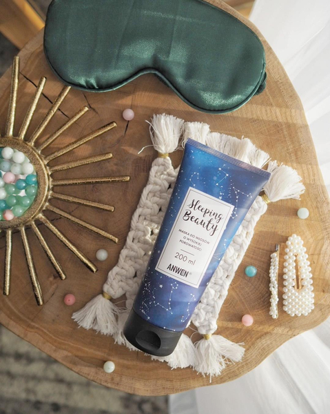 Anwen Sleeping Beauty Wzmacniająca Maska do Włosów o Wysokiej Porowatości 200ml