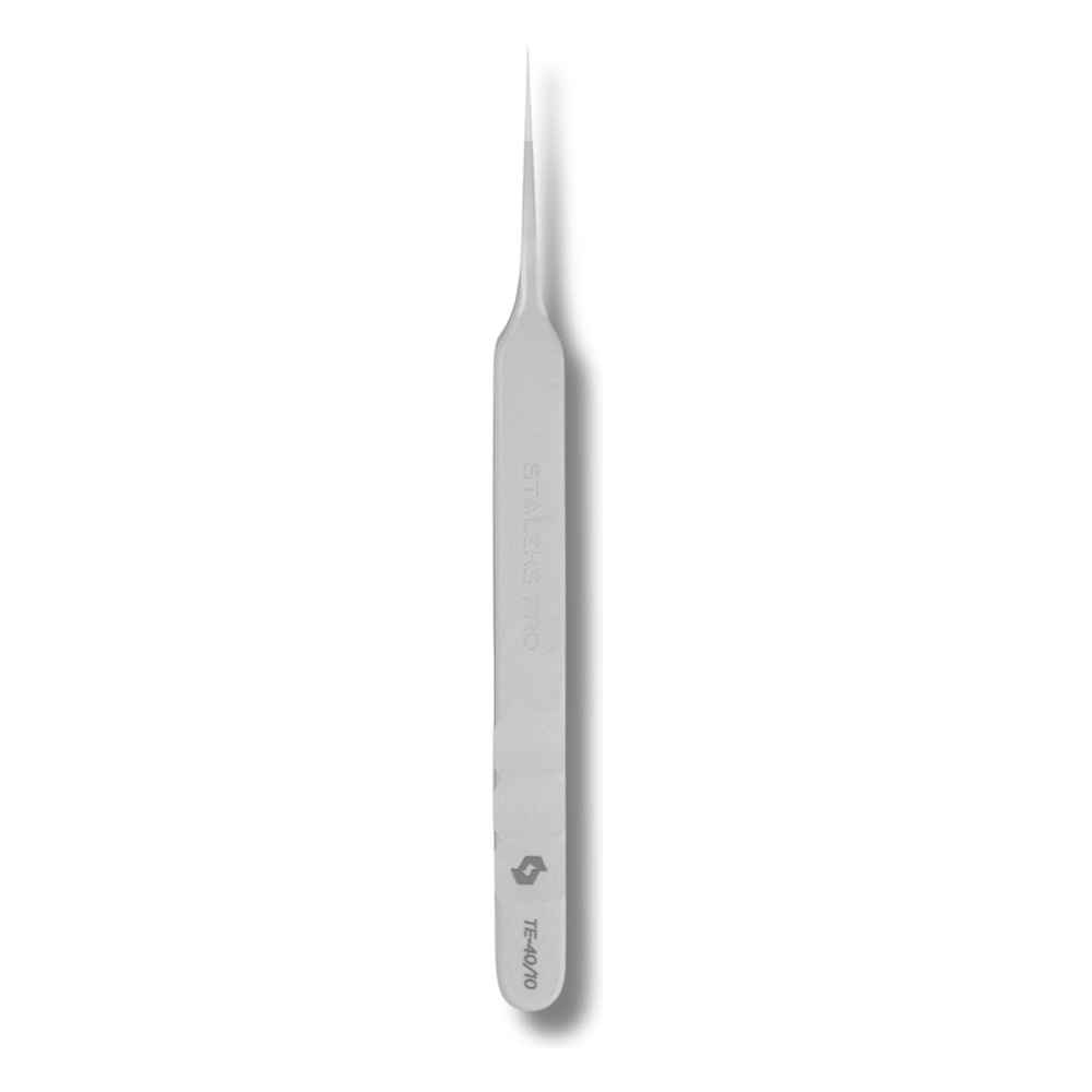 Staleks Pro Profesjonalna Pęseta do Rzęs EXPERT 40 TYPE 10 Prosta 125mm 1 Sztuka