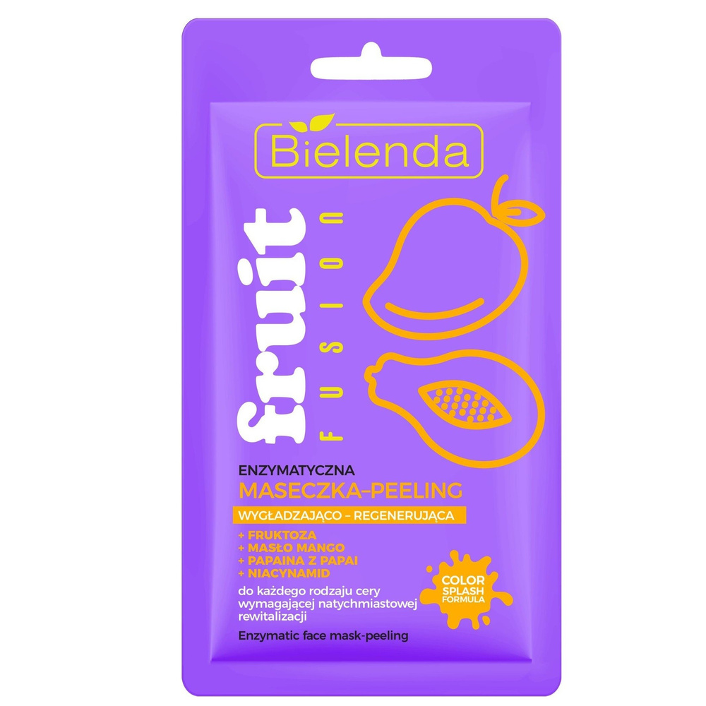 Bielenda Fruit Fusion Enzymatic Smoothing and Regenerating Mask-Peeling 8g
