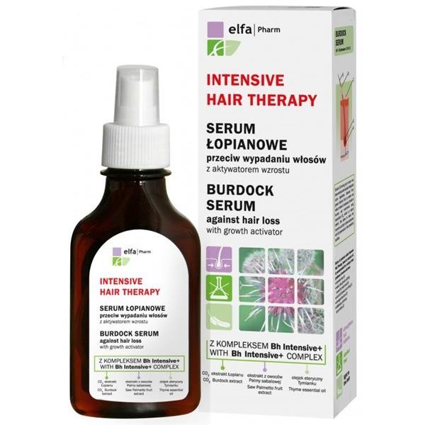 Intensive Hair Therapy Burdock Serum for Hair with Bh Intensive + Complex against Hair Loss with Growth Activator 100ml