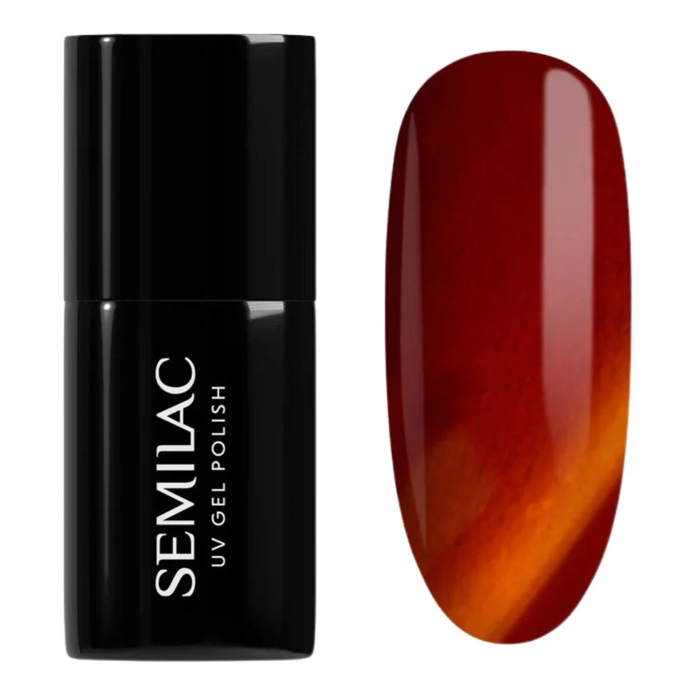 Semilac Autumn Luxe Hybrid Gel Polish 946 Jelly Honey 7ml