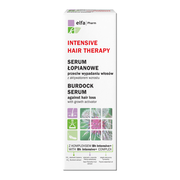Intensive Hair Therapy Burdock Serum for Hair with Bh Intensive + Complex against Hair Loss with Growth Activator 100ml