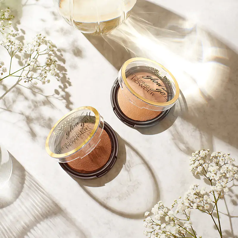Eveline Glow and Go Puder Brązujący Nr 02 Jamaica Bay 8,5g