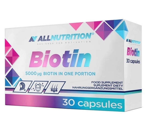 Allnutrition Biotyna 5000uq 30 Kapsułek