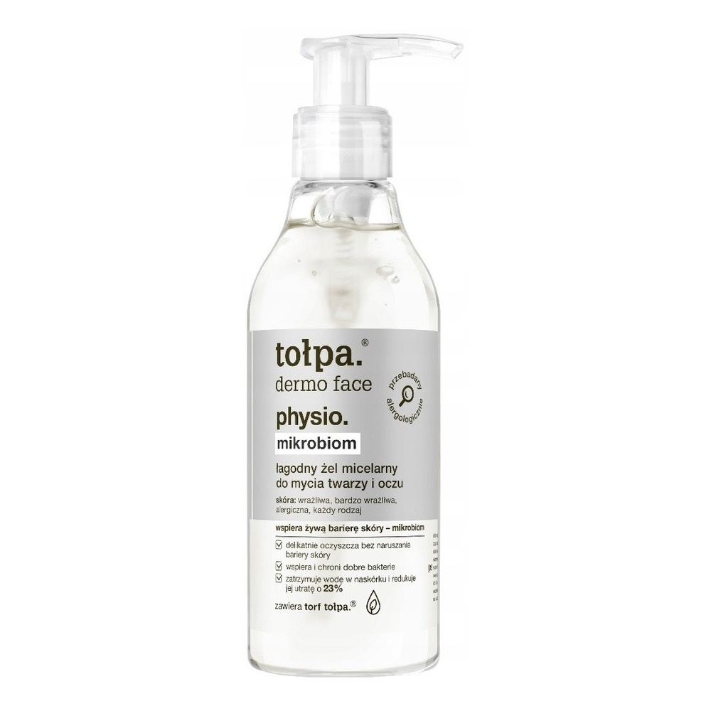 Tolpa Dermo Face Physio Mikrobiom Micelarny żel do mycia twarzy i oczu 195ml