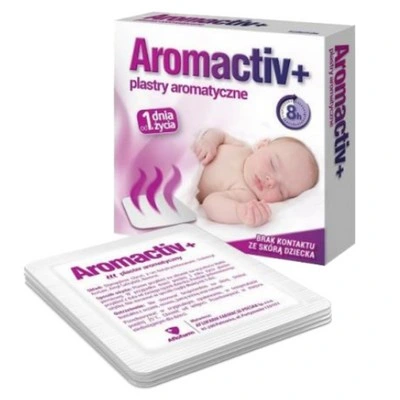 Aflofarm Aromactiv Aromatic Patches with Refreshing Effect 5 Pieces