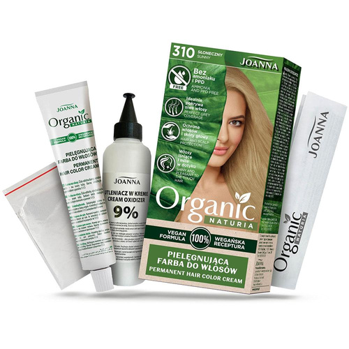Joanna Organic Vegan Farba Nr 310 Słoneczny 1 Sztuka