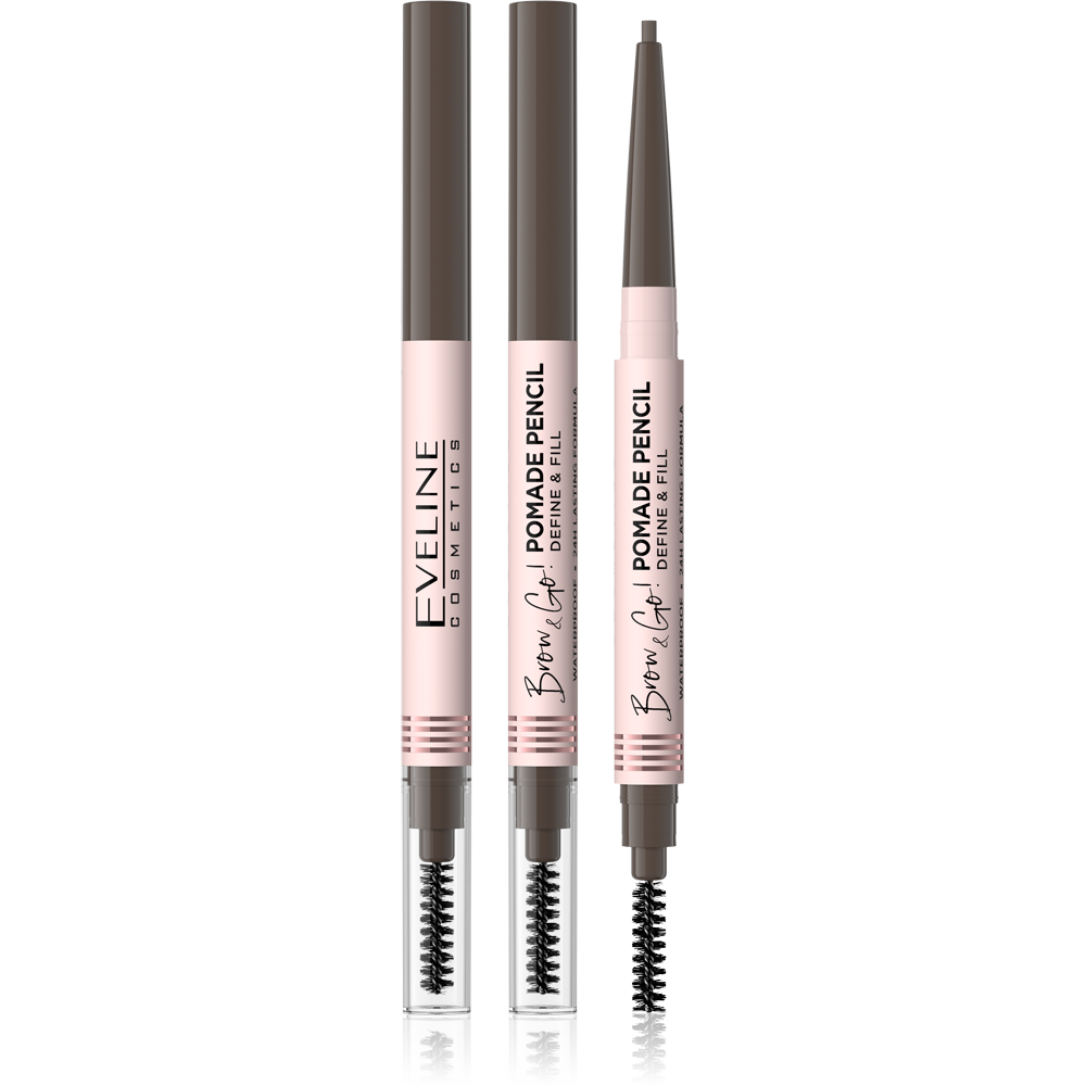 Eveline Brow & Go Waterproof Pomade Eyebrow Pencil Taupe 1 Piece 