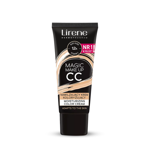 Lirene Magic Make Up CC Nawilżający Krem Koloryzujący 30ml